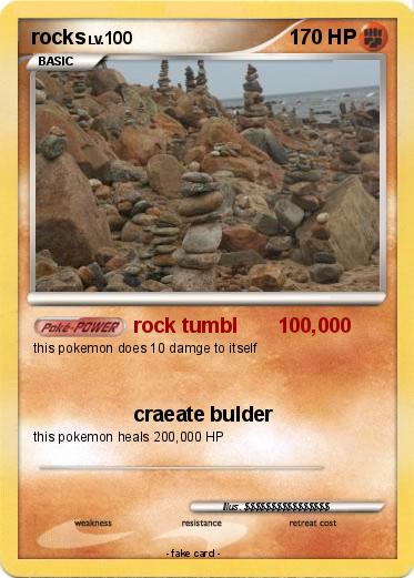Pokemon rocks