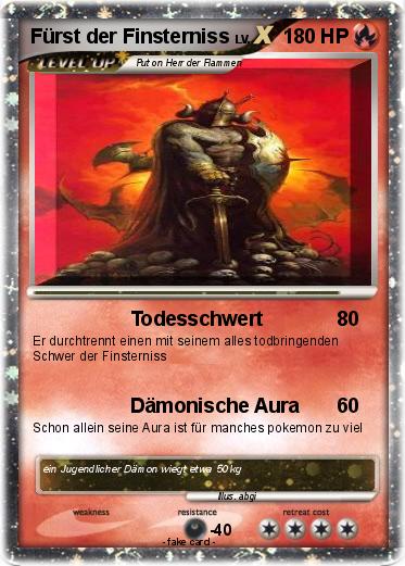 Pokemon Fürst der Finsterniss