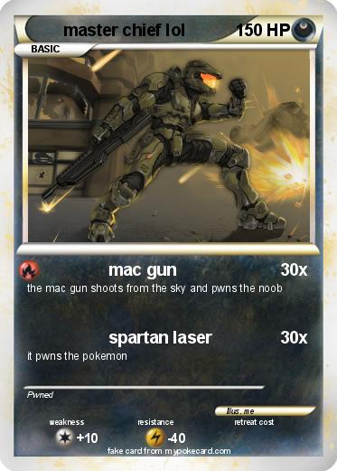 Pokemon master chief lol