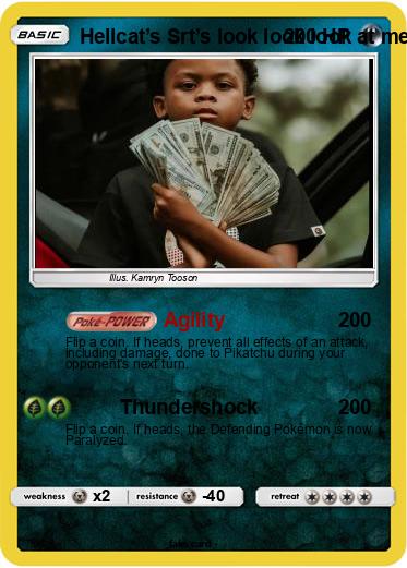 Pokemon Hellcat’s Srt’s look look look at me vroom