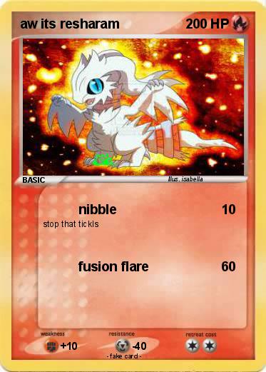 Pokemon aw its resharam