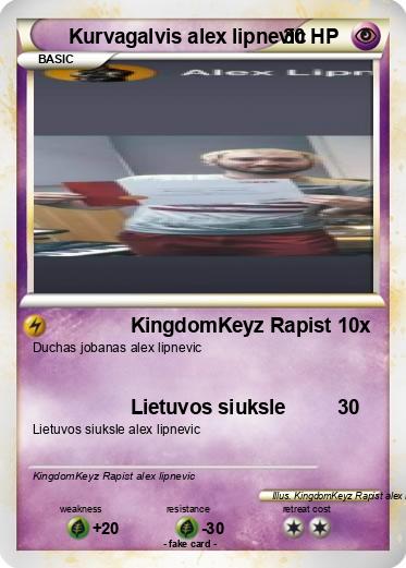 Pokemon Kurvagalvis alex lipnevic
