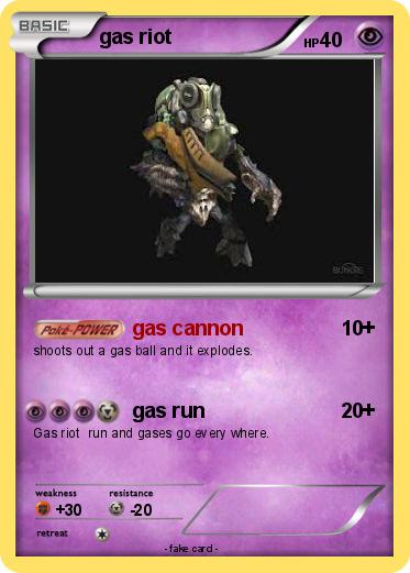 Pokemon gas riot
