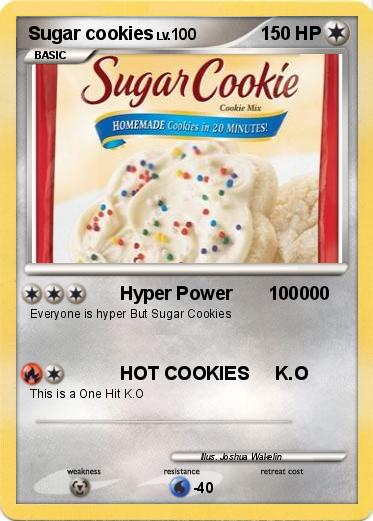 Pokemon Sugar cookies