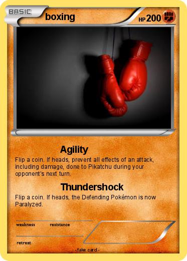 Pokemon boxing