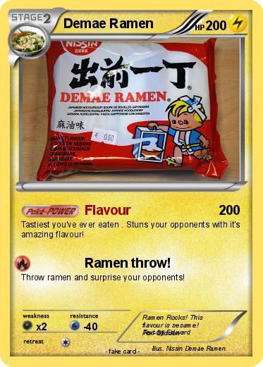 Pokemon Demae Ramen