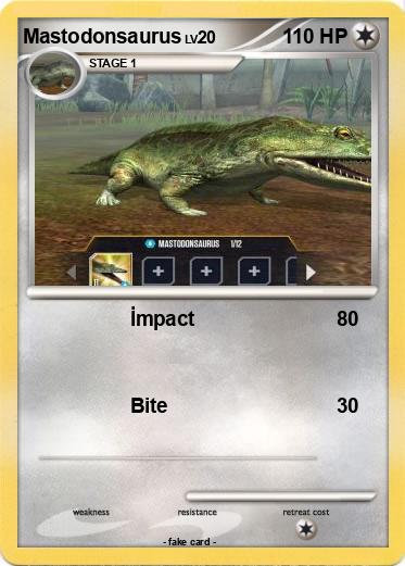 Pokemon Mastodonsaurus