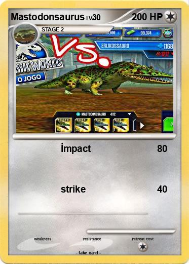 Pokemon Mastodonsaurus