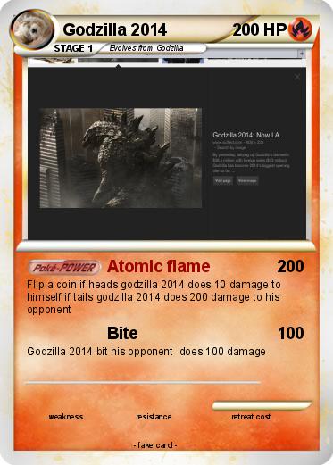 Pokemon Godzilla 2014