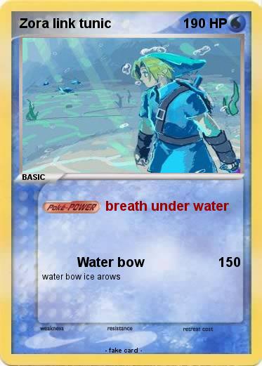 Pokemon Zora link tunic