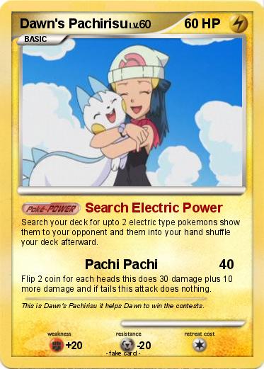 Pokemon Dawn's Pachirisu