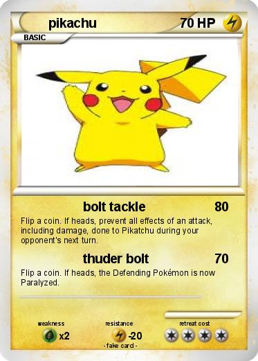 Pokemon pikachu