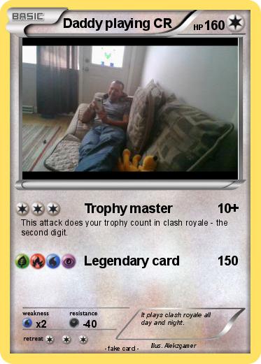 Pokemon Daddy playing CR
