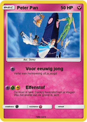 Pokemon Peter Pan
