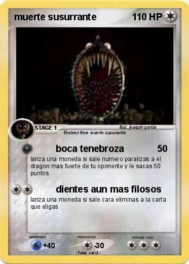 Pokemon muerte susurrante