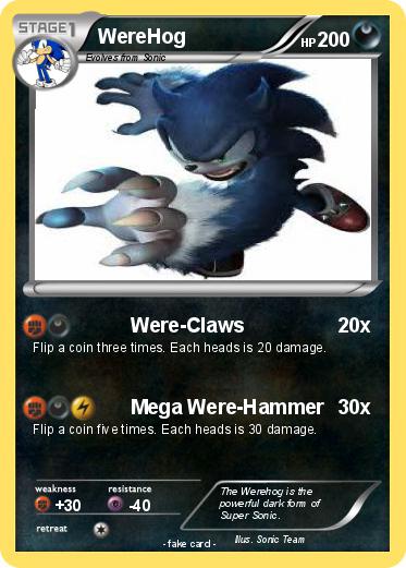 Pokemon WereHog
