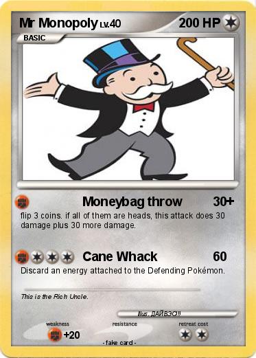 Pokemon Mr Monopoly