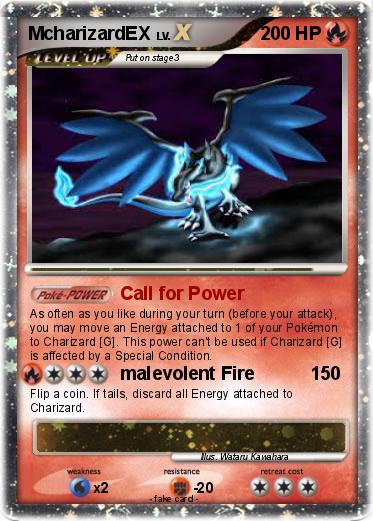 Pokemon McharizardEX