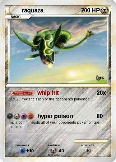 Pokemon raquaza