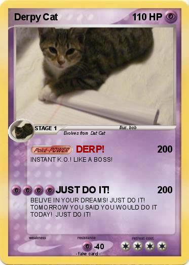 Pokemon Derpy Cat