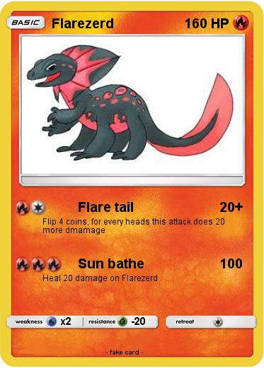 Pokemon Flarezerd