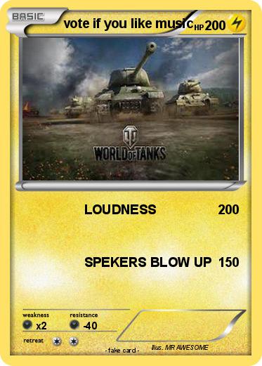 Pokemon vote if you like music