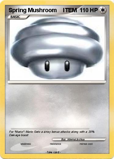 Pokemon Spring Mushroom    ITEM