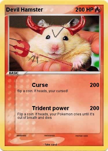 Pokemon Devil Hamster