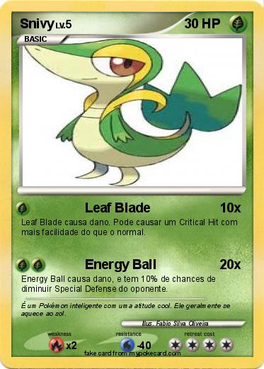 Pokemon Snivy
