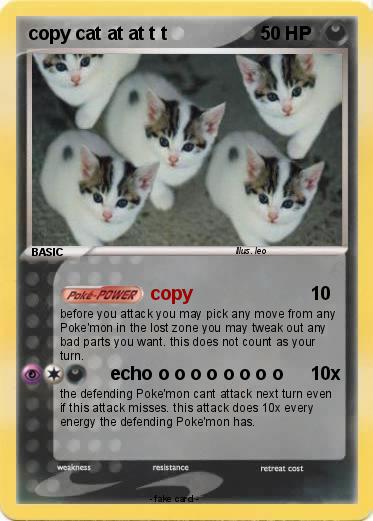 Pokemon copy cat at at t t