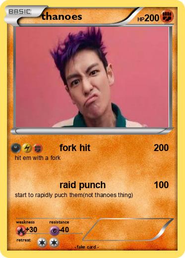 Pokemon thanoes