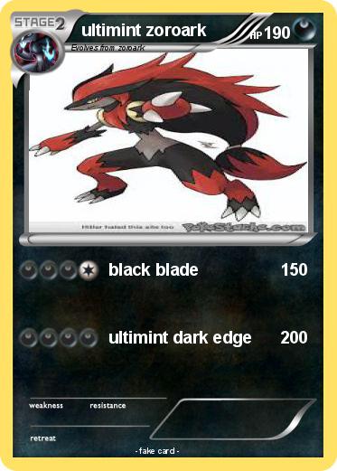 Pokemon ultimint zoroark