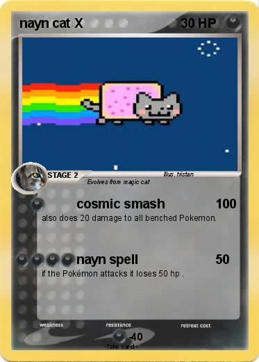 Pokemon nayn cat X