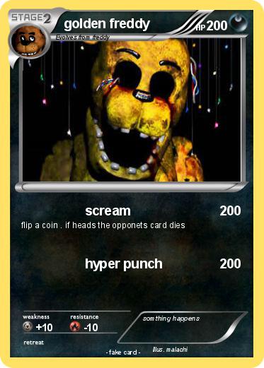 Pokemon golden freddy