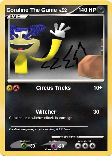 Pokemon Coraline The Game