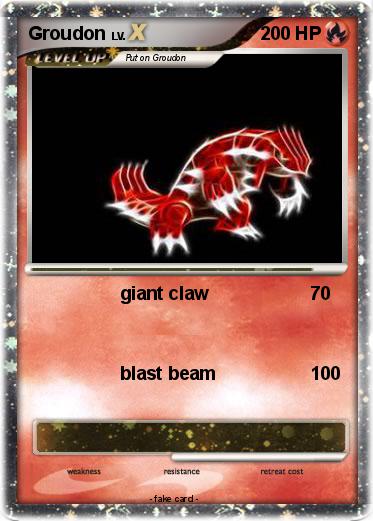 Pokemon Groudon