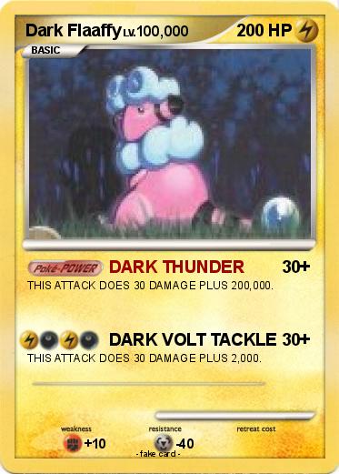 Pokemon Dark Flaaffy