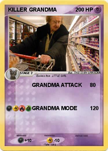 Pokemon KILLER GRANDMA
