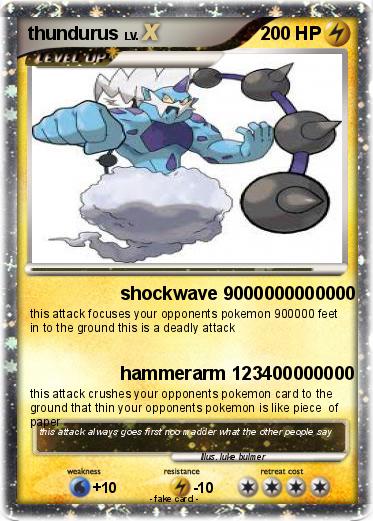 Pokemon thundurus