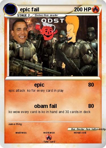 Pokemon epic fail