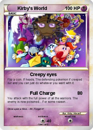 Pokemon Kirby's World