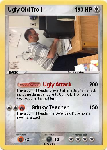 Pokemon Ugly Old Troll