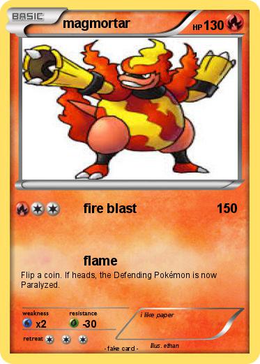 Pokemon magmortar