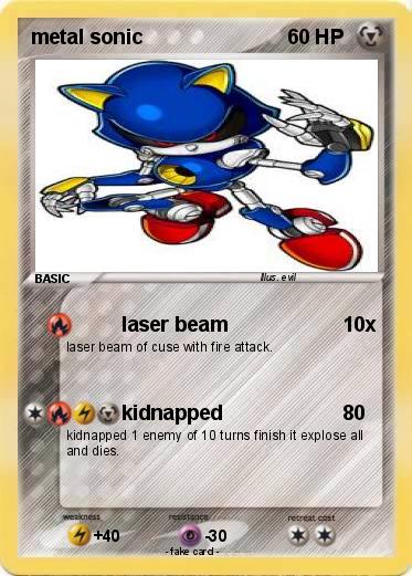 Pokemon metal sonic