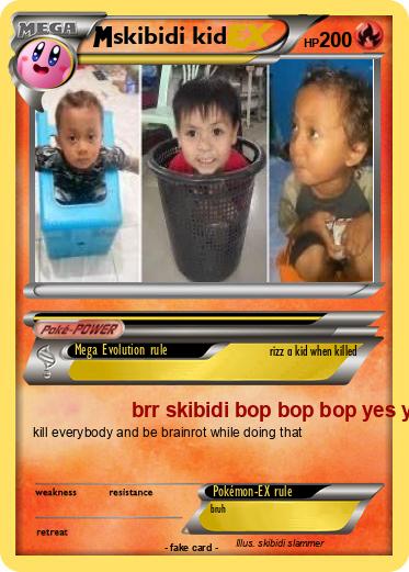 Pokemon skibidi kid Pokemon skibidi kid