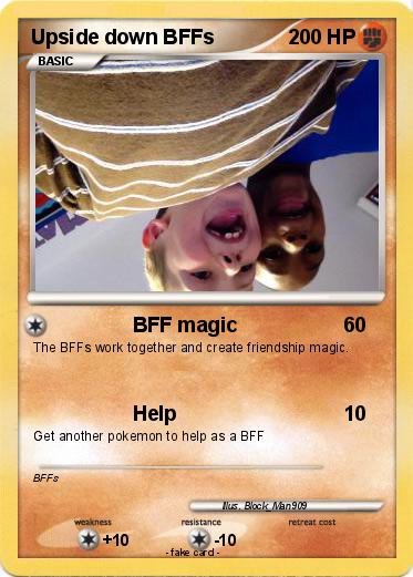 Pokemon Upside down BFFs