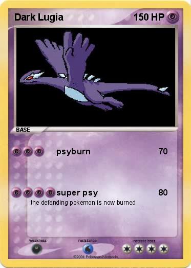Pokemon Dark Lugia