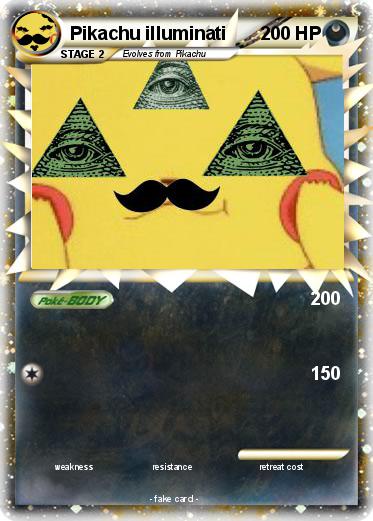 Pokemon Pikachu illuminati