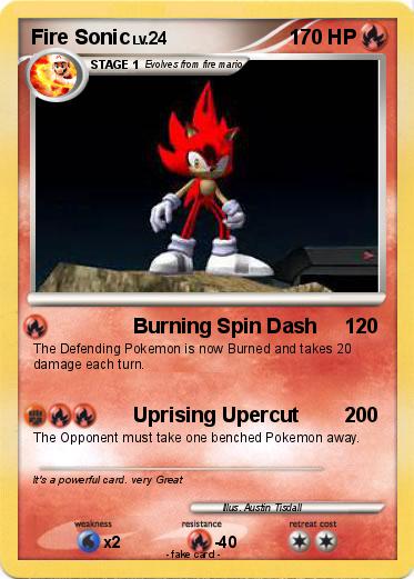 Pokemon Fire Sonic