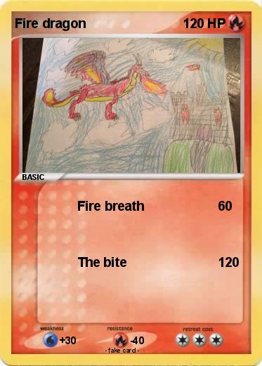 Pokemon Fire dragon
